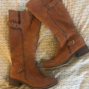 Lucky Brand tall suede boots